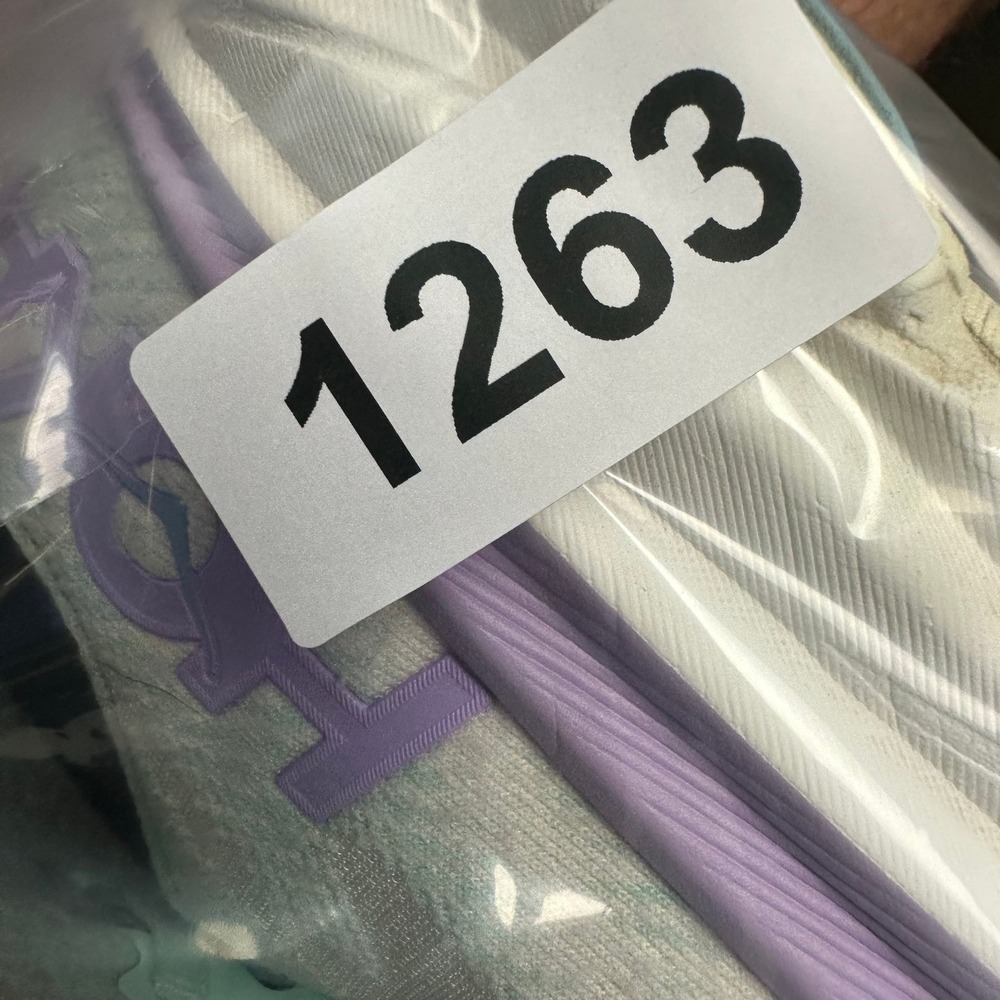 Hoka Clifton 9 Womens Running Shoes Sz 9.5B Sunlit Ocean Lilac Mist 1127896 - Picture 13 of 13